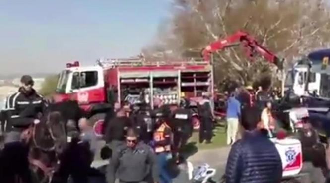 atentat la ierusalim un camion a intrat intr un grup de pietoni 4 morti si 15 raniti dintre care doi in stare grava