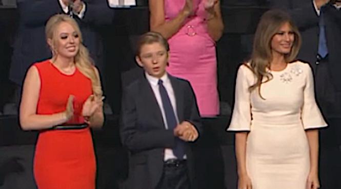 chelsea clinton sare in apararea lui barron fiul cel mic al lui donald trump