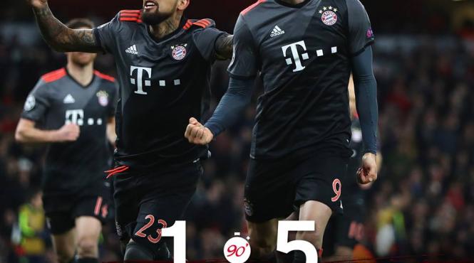liga campionilor arsenal o noua umilinta cu bayern munchen