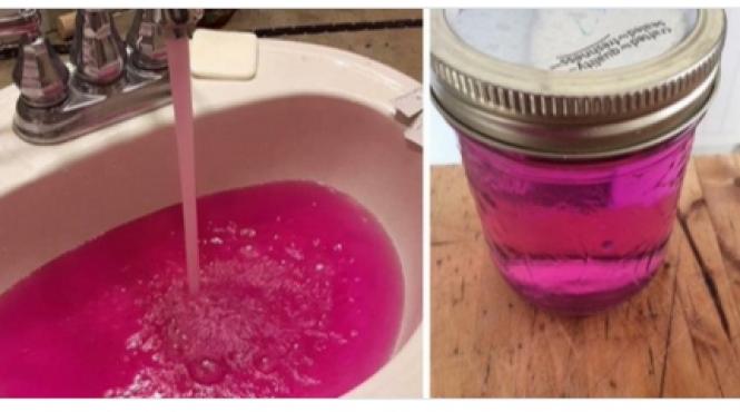 prin tevile unui oras canadian a curs apa roz