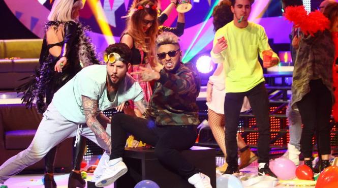 ruby face o dezordine monstru in platou la te cunosc de undeva dupa show a plecat acasa deghizata in alex velea