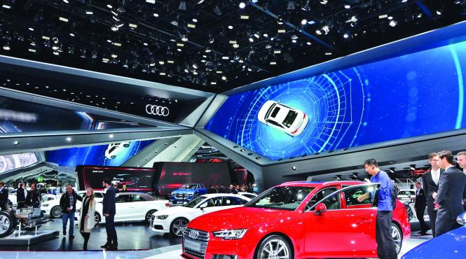 salonul de la frankfurt tot mai saracut