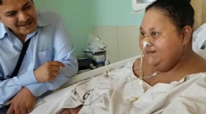 o femeie a slabit 250 de kg in doua luni