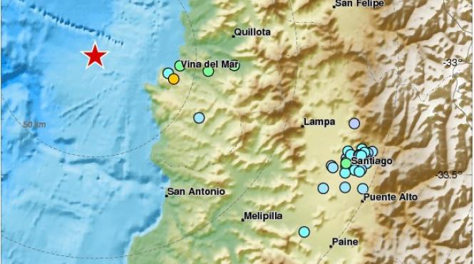 un seism cu magnitudinea 6 1 s a produs in centrul chile