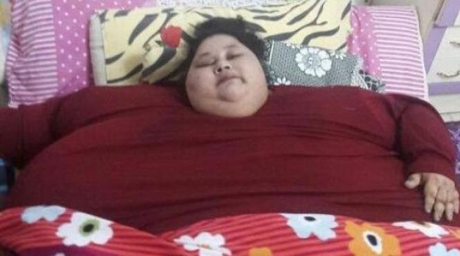femeia de 500 kg considerata cea mai grea din lume a ajuns la 172 kg si va fi mutata in emirate