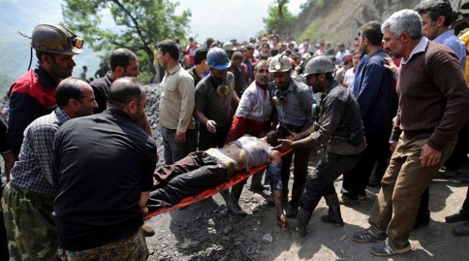 explozie la o mina de carbune din iran 35 de oameni au murit