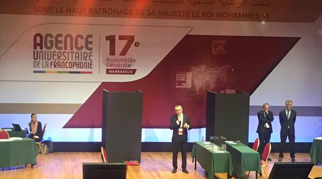 o noua recunoastere mondiala a invatamantului romanesc sorin campeanu presedinte al agentiei universitare a francofoniei