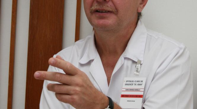 interviu cu profesor doctor nicolae iordache sef de sectie chirurgie la spitalul clinic sfantul ioan