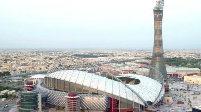 fotbal primul stadion finalizat pentru cm 2022 din qatar