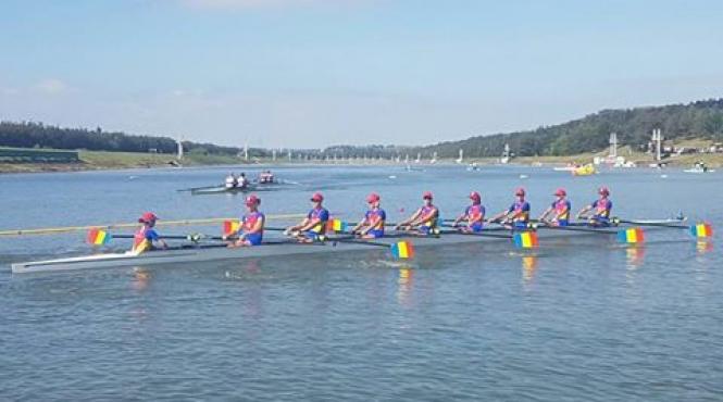 canotaj medalie de aur pentru romania la 8 1 feminin la europene