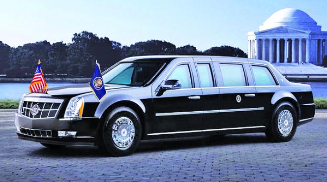 limuzina presedintelui trump