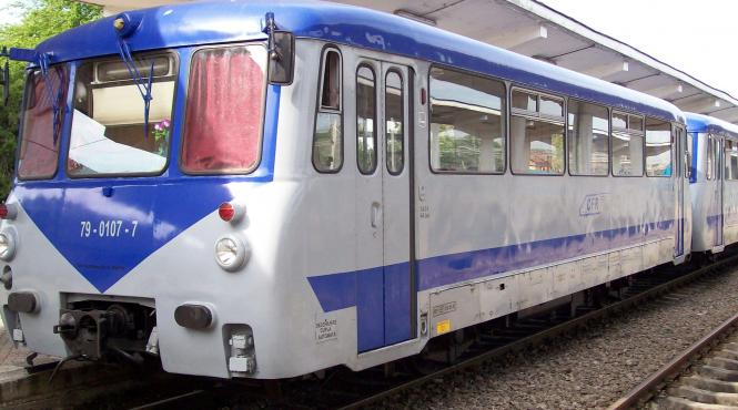 circulatie feroviara la viteza redusa pe trei tronsoane