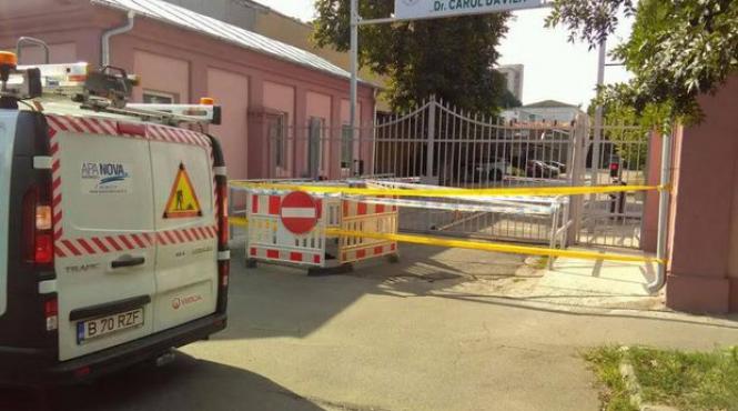 surparea de la spitalul militar a fost reparata in timp record