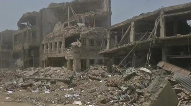 video orasul irakian mosul a fost eliberat in urma au ramas morti ruine si oameni distrusi