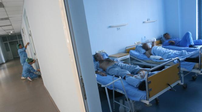 un batran a fost ucis de un pacient intr un spital din focsani