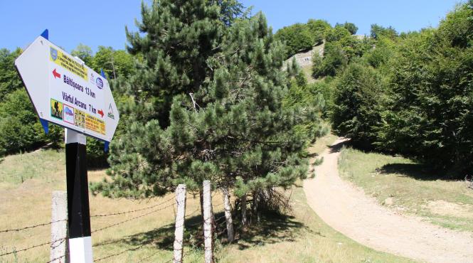 operatiune incheiata cu succes au fost refacute marcajele a 300 de trasee turistice montane