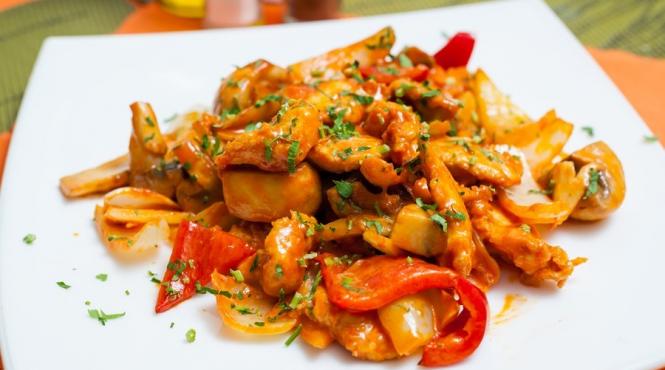 reteta zilei pui mexican