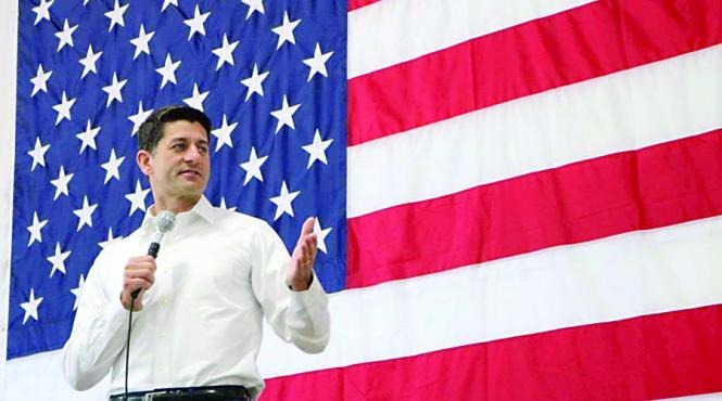paul ryan il pune la colt pe trump