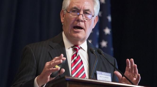 secretarul de stat rex tillerson se separa de politica lui donald trump