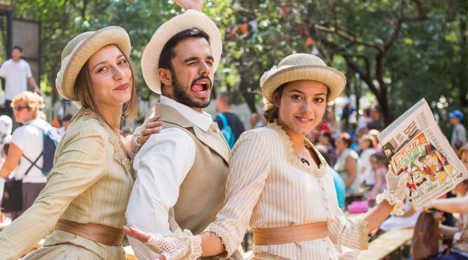 spiritul lui caragiale mai ramane in cismigiu inca trei zile