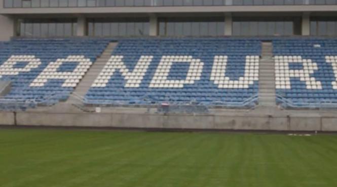 incredibil de ce a disparut numele clubului pandurii de pe scaunele noului stadion