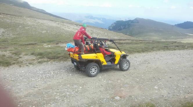 prahova turista cazuta intr o rapa in masivul bucegi