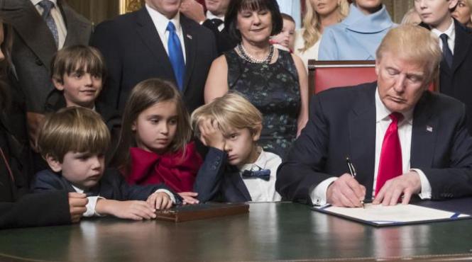 donald trump a devenit bunic pentru a noua oara