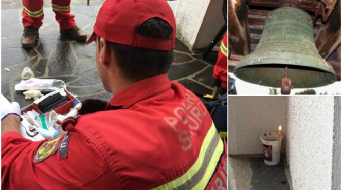 un clopotar al unei biserici din maramures a decedat in urma unui stop cardiac in timp ce tragea clopotele la sfanta liturghie