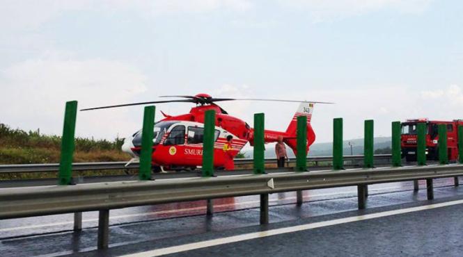 accident mortal pe autostrada soarelui un tir a lovit un pieton si l a aruncat zeci de metri pe sosea