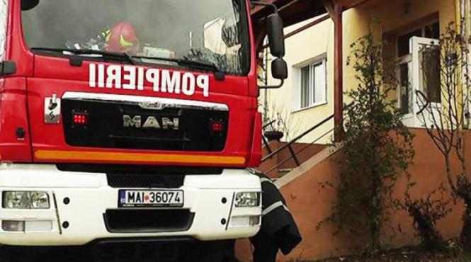 un hot a incendiat din greseala un imobil din capitala chiar inainte sa fuga cu lucrurile furate