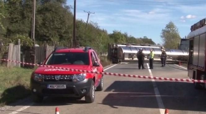 cisterna cu scurgeri de gaze dn 25 inchis in zona sat traian traficul feroviar a fost oprit