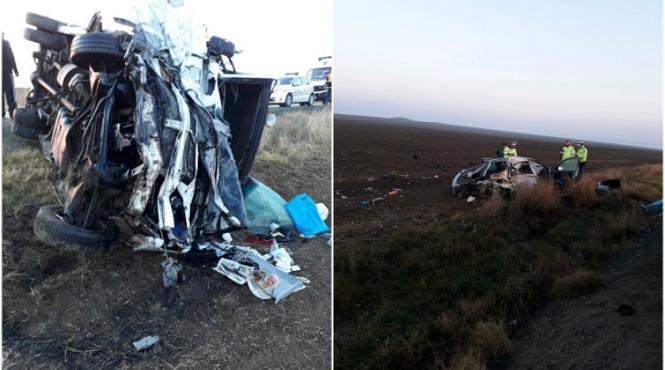 accident teribil in constanta sunt sase victime dupa ce doua masini s au facut praf