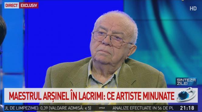 alexandru arsinel a vorbit despre marele sau regret in relatia cu stela popescu imi pare rau ca nu i am spus niciodata