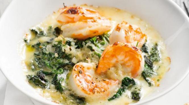 reteta zilei creveti gratinati