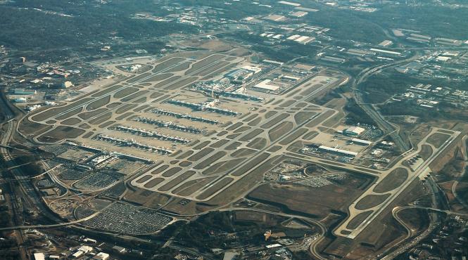 bezna pe cel mai aglomerat aeroport din lume