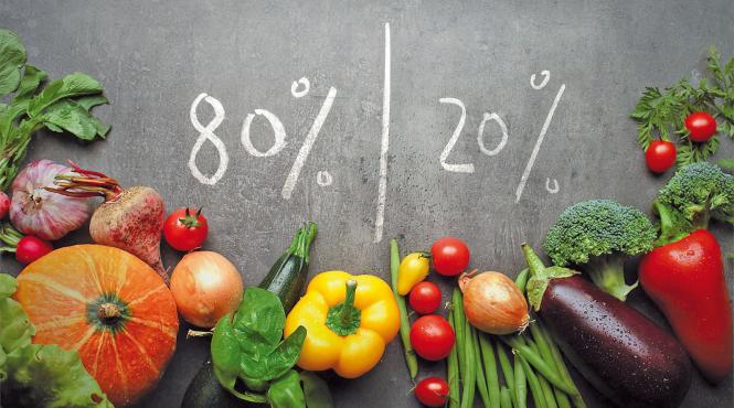 80 20 dieta in care poti manca dulciuri