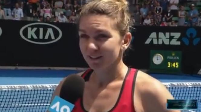 prima declaratie a simonei halep dupa meciul maraton cu davis am castigat cu inima sunt aproape moarta dar a fost frumos