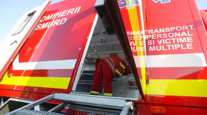 doi copii mici internati cu arsuri grave in spital