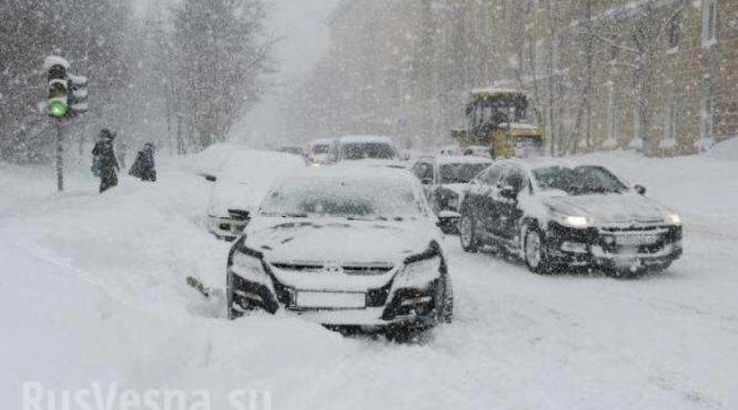moscova paralizata de o furtuna de zapada istorica