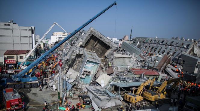 video foto urmarile cutremurului din taiwan bilantul mortilor si ranitilor creste
