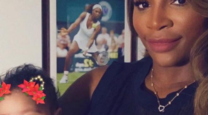 cum arata fetita serenei williams si ce cadou unic a primit micuta