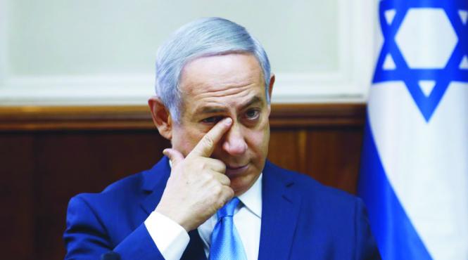 politia recomanda punerea sub acuzare a lui netanyahu