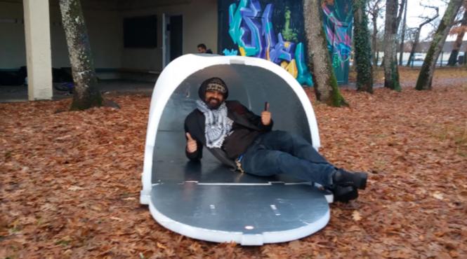 iglu pentru persoanele fara adapost