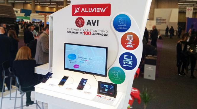 noutatile allview la mwc barcelona 2018 shopping entertainment si smart home controlate prin intermediul asistentului vocal avi in care pot fi integrate pana la 100 de limbi