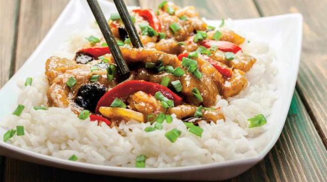 reteta zilei pui chinezec dulce acrisor