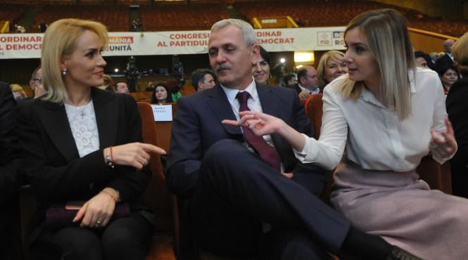 prezenta surpriza la congresul psd iubita lui liviu dragnea in primul rand al salii palatului