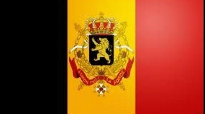 incredibil autoritatile canadiene au confundat drapelul belgiei cu cel al germaniei in timpul ceremoniei de primire a cuplului regal belgian