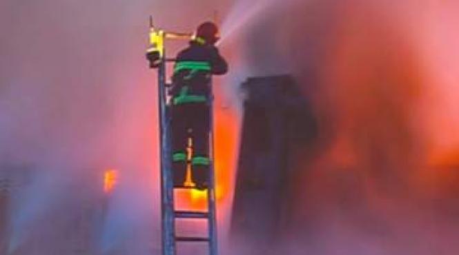 un pompier din neamt a primit drept rasplata un pumn in fata dupa ce a stins un incendiu puternic