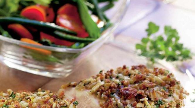 reteta zilei escalop de pui pane