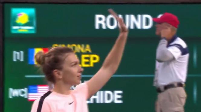 simona halep despre calificarea in semifinale nu stiu cum am castigat dar am castigat